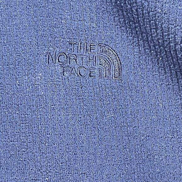NORTH FACE Sweater Blue 1/4 Zip Hiking Walking Ski Sweatshirt Mens XL - Picture 9 of 13